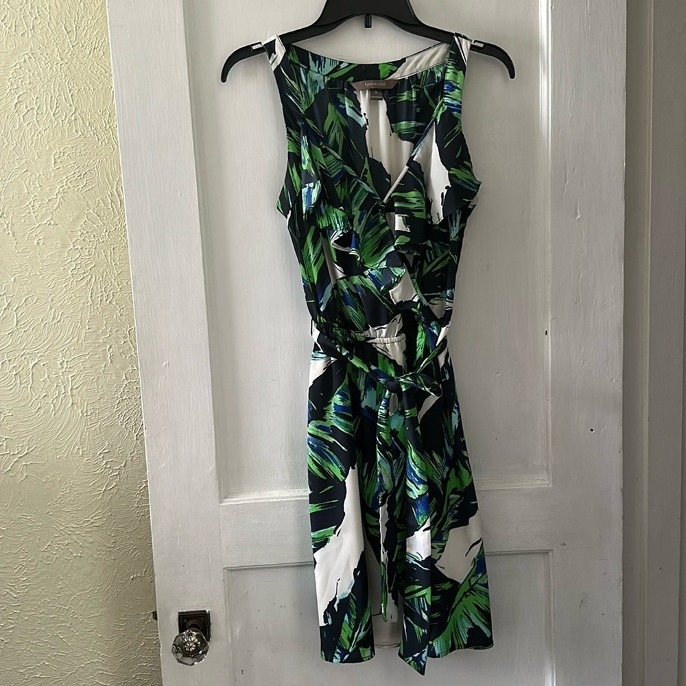 Anthropologie Fynn & Rose Tropical Boho Sleeveless Dress - Picture 1 of 6
